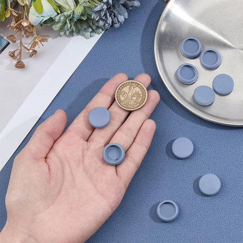 10Pcs Gray Button Covers for Jeans Suitable for 15mm Button TPU Cover Shirt Buttons Cover Aviod Shirt Holes for Jeans Buttons Aurexia off