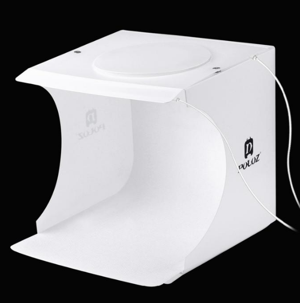 Portable Folding LED Photography Studio with Mini Light Box Aurexia off