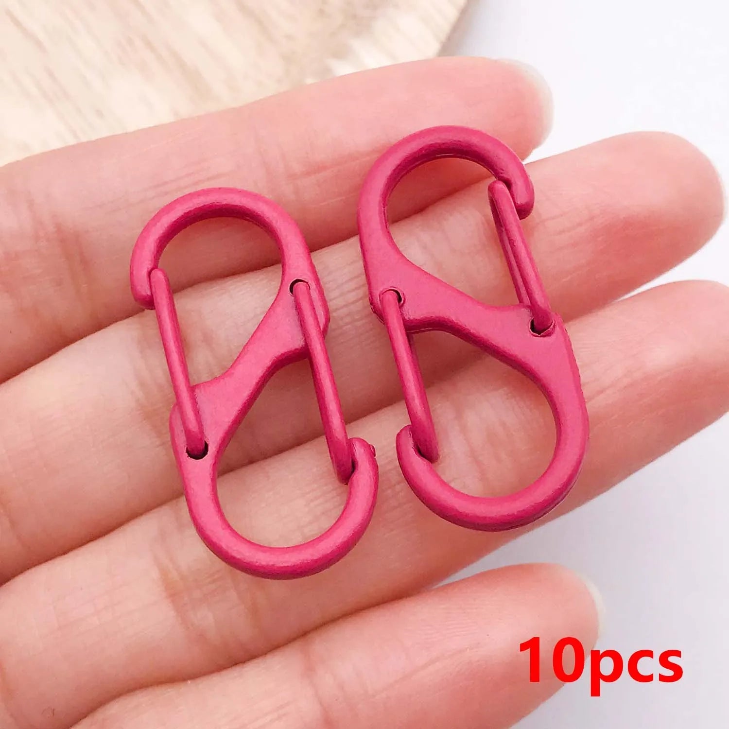 10pcs Multifunctional S Buckle Double Clasp Lobster Clasp Hook Connectors for DIY Bracelet Necklace Jewelry Making Accessories Aurexia off