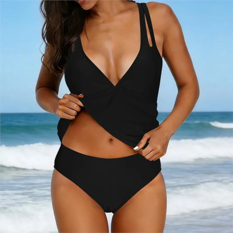 Swimwear Women Swimsuit Sexy Tankini New Push Up Bikinis Set Brazilian Bathing Suit Beachwear Biquini Two Piece Suits 2026 Aurexia off