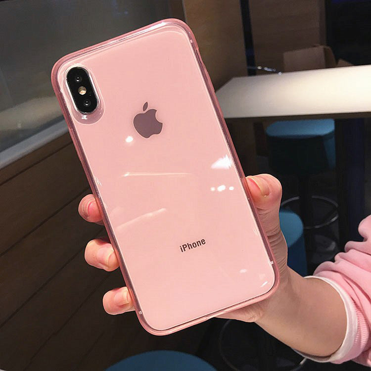 New iPhone XS Candy Color TPU Protective Case Aurexia off