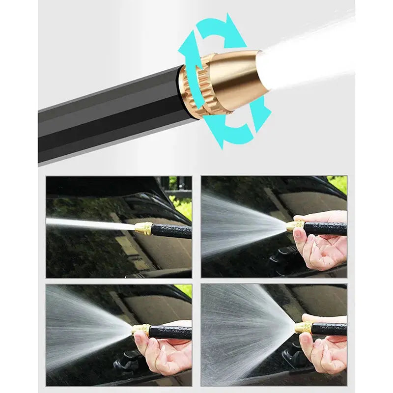 1/3/5pcs High Pressure Water Gun  Car Washing Garden Watering Hose Nozzle Sprinkler Foam Jug Water Faucet Joint Quick Connector Aurexia off