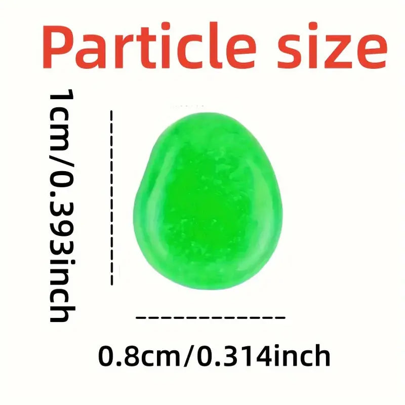 100pcs Glow In The Dark Pebbles, Resin Luminous Stones For Landscape, Garden Paths, Potted Plants, Parks, Aquarium Decor, Aurexia off