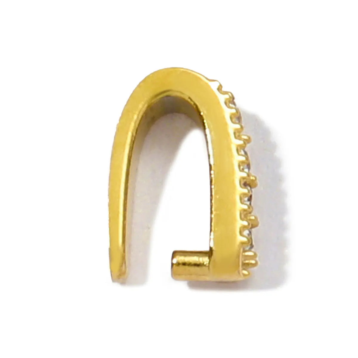 5Pcs/Lot Stainless Steel Clips Clasps Rhinestone Pinch Clip Bail Connectors For DIY Jewelry Findings Accessories Aurexia off