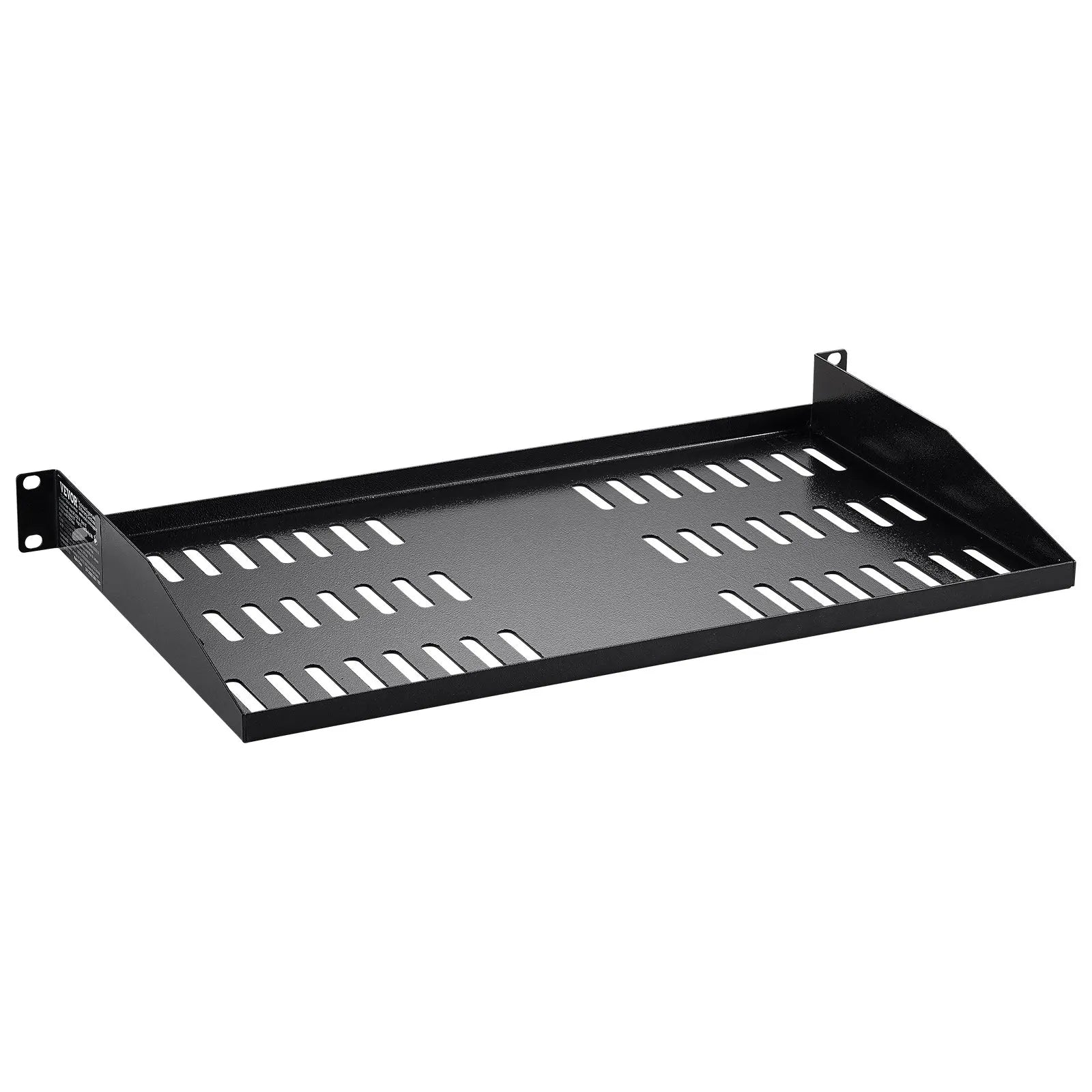 2PCS 1U Server Rack Shelf Depth Vented Rack Mount Shelf Tray Aurexia off