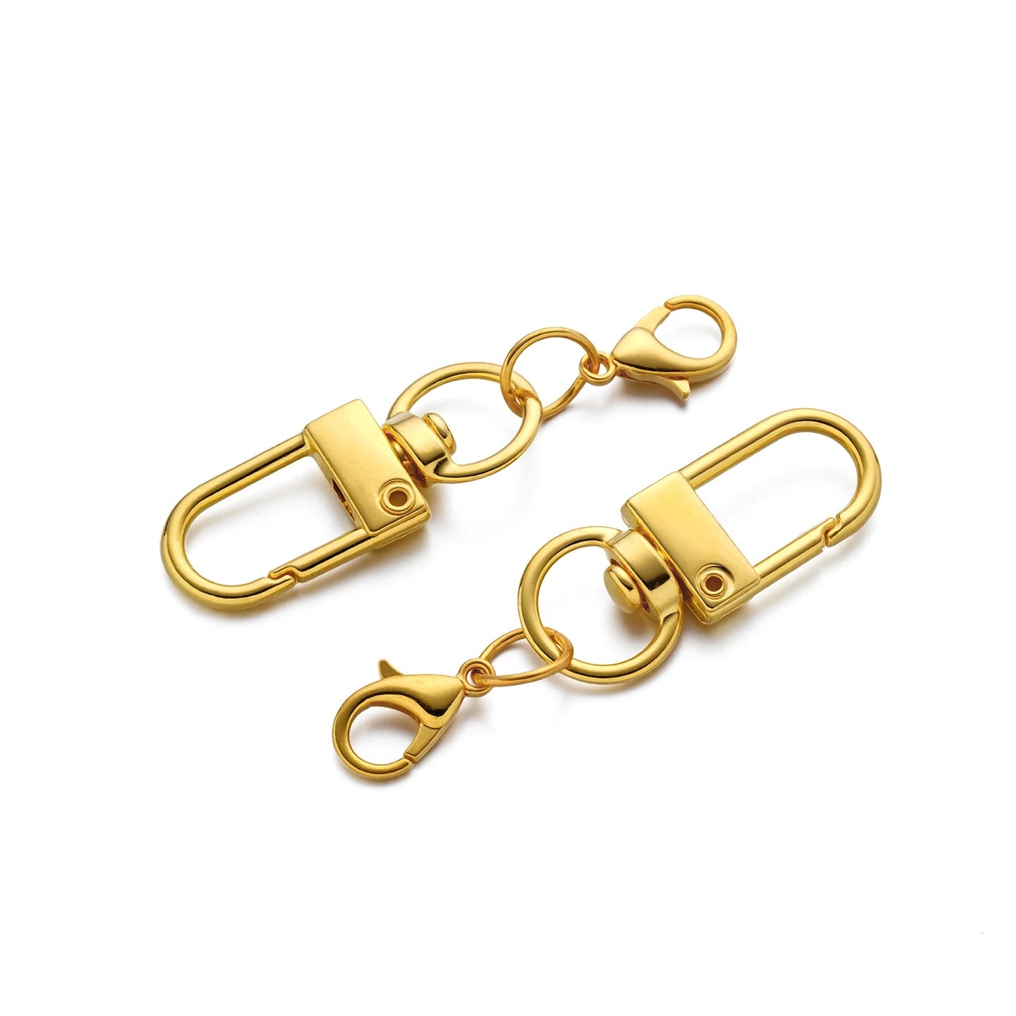 5/10Pcs Alloy Snap Lobster Clasp Hooks with Lobster Clasps Connectors Findings for DIY Key Chain Bags Pendants Supplies Aurexia off
