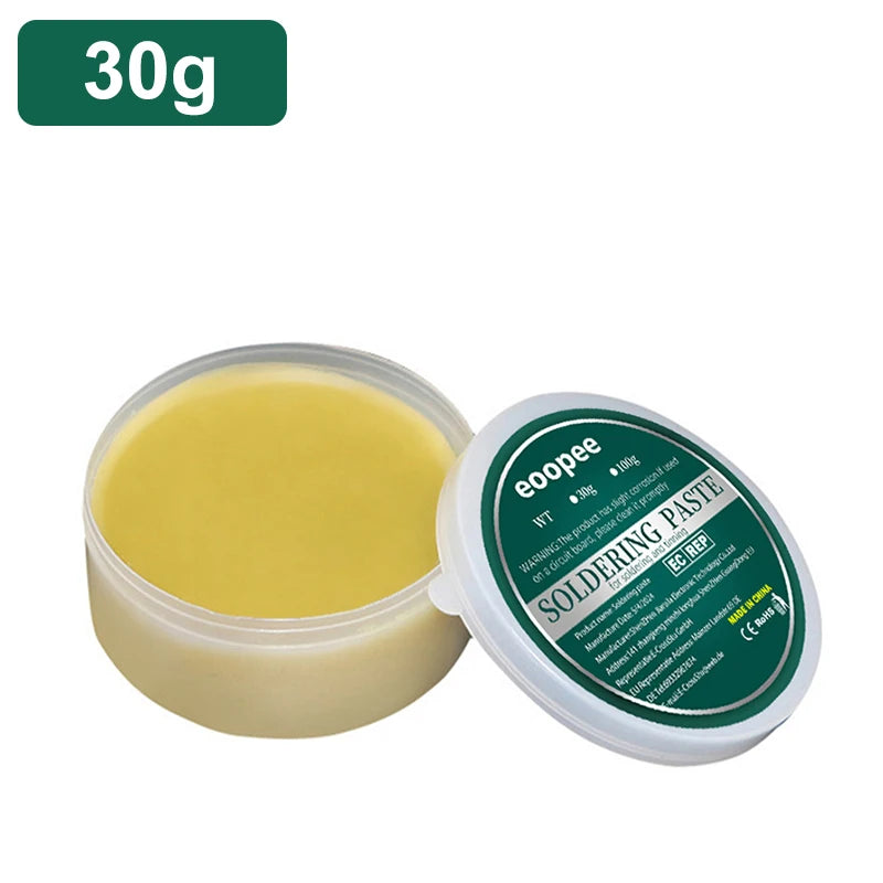 Solder Paste Rosin Flux 10g/30g/100g Lead-free Welding Flux Iron Repair Welding Paste Soldering Tin Soldering Oil Soldering Flux Aurexia off