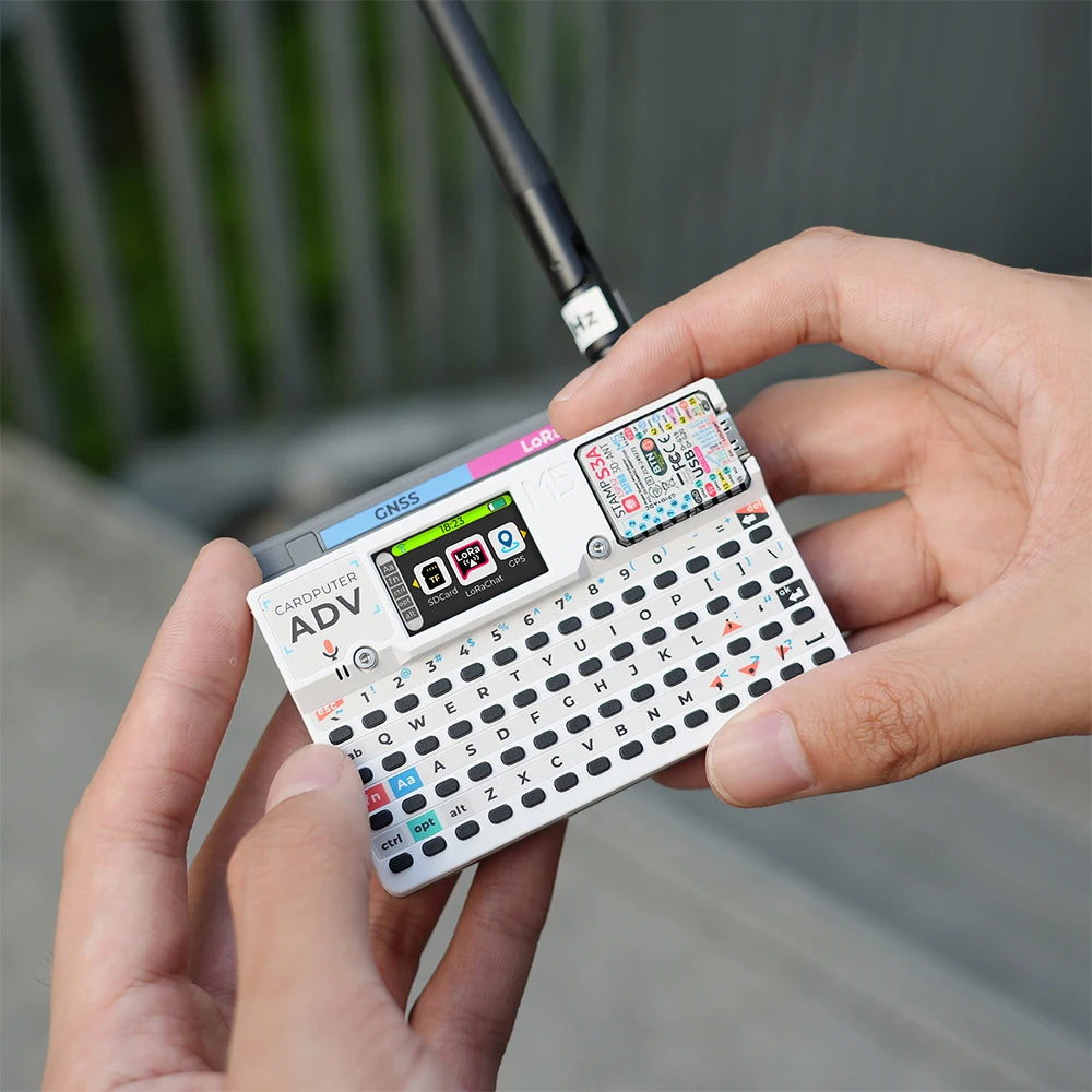 M5Stack Cardputer-Adv Programmable Card Computer Stamp-S3A 1.14" LCD 56-Keys for IoT Development Kit Aurexia off