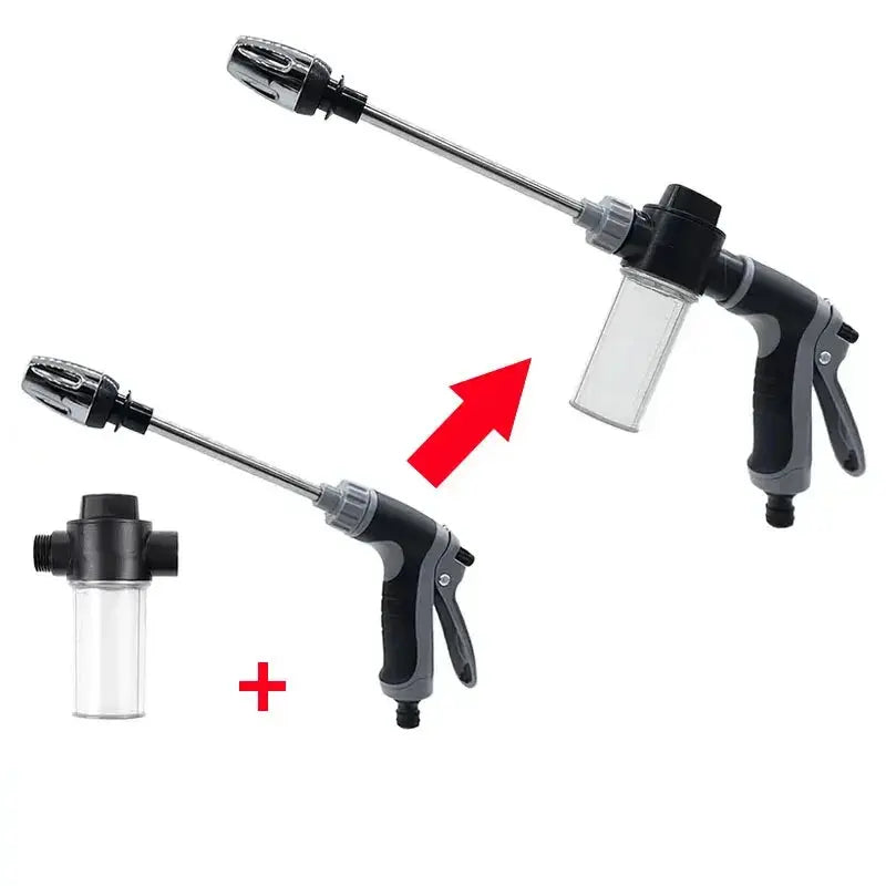 High Pressure Car Wash Water Gun Garden Water Pipe Nozzle, Multifunctional Watering Tool, Powerful Cleaning For Cars and Gardens Aurexia off
