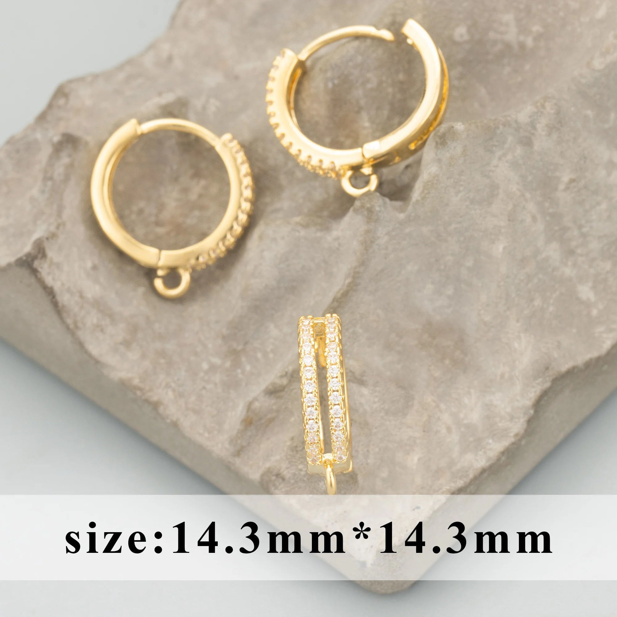 GUFEATHER,6pcs/lot,MG23,jewelry accessories,PVD,18k gold rhodium plated,copper,zircons,charms,clasp hooks,jewelry making Aurexia off