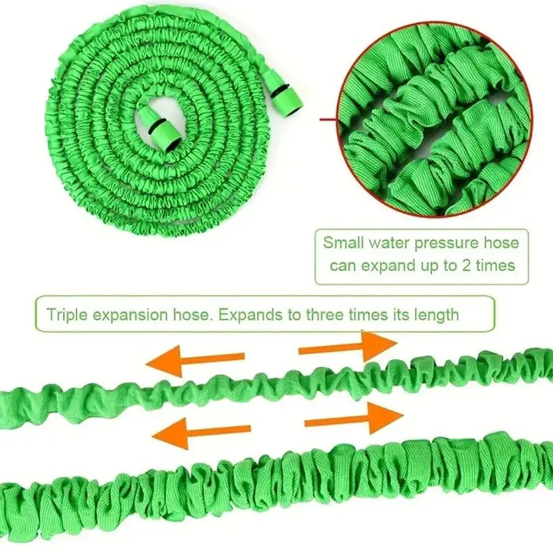 2024 Expandable Magic Hose, High-Pressure Car Wash, 7Water Spraying Functions, Water Gun, Home Garden Watering Hose garden hose Aurexia off