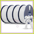 4kg PLA 3D Printer Filament Bundle, 1.75mm Dimensional Accuracy +/- 0.02mm, 4 Spools White, Neatly Wound Vacuum Packed Aurexia off