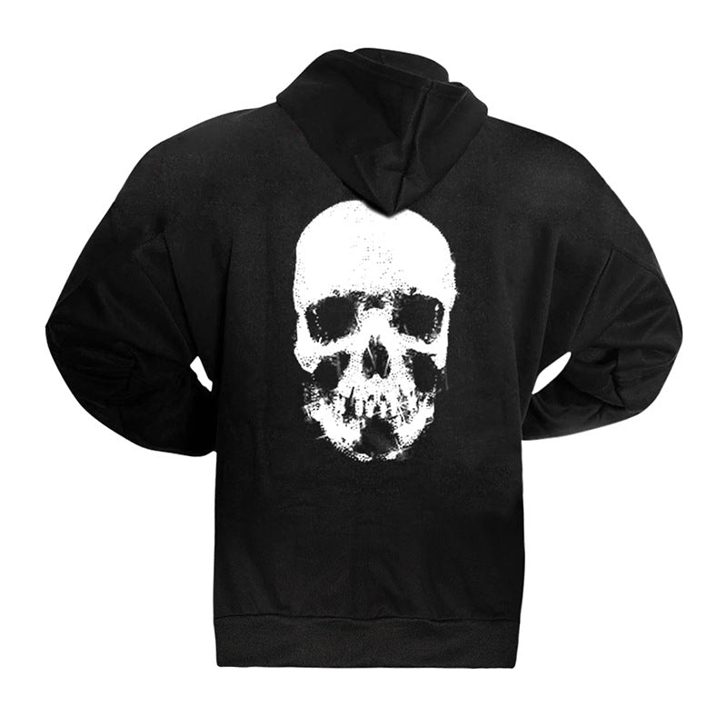 Men's Oversized Hoodie with Skull Design (2020 Collection) Aurexia off