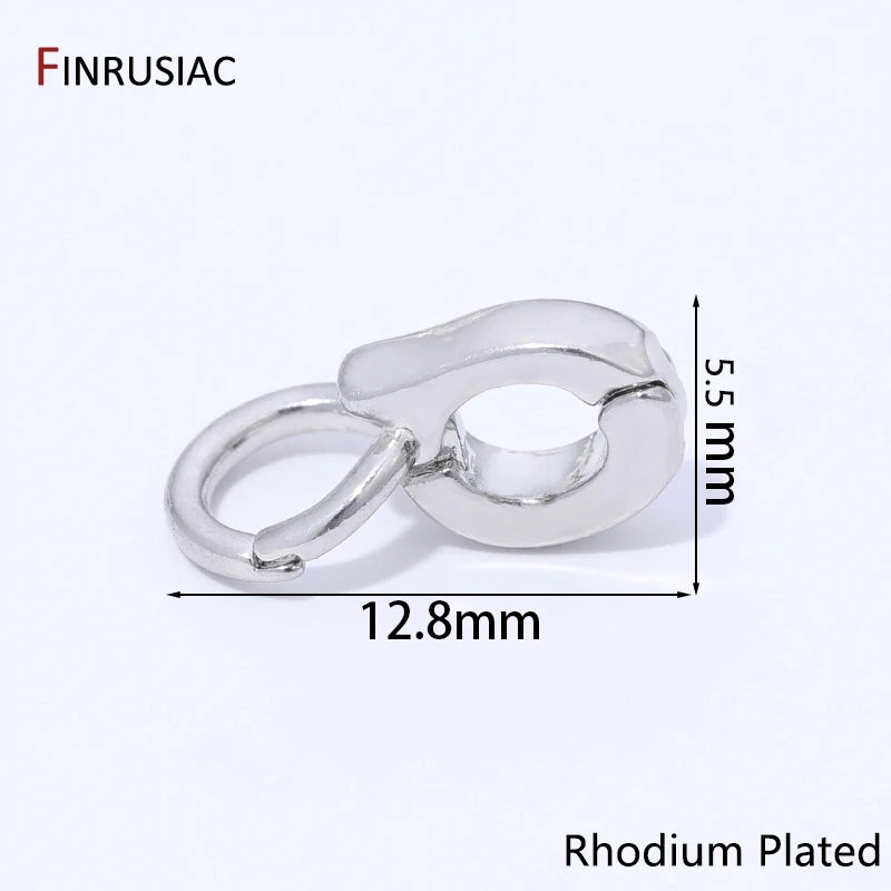 14K Gold Plated Brass Enhancer Pendant Bails Connector for Jewelry Making,Bail for Jewelry,DIY Necklace Bracelet Making Supplies Aurexia off