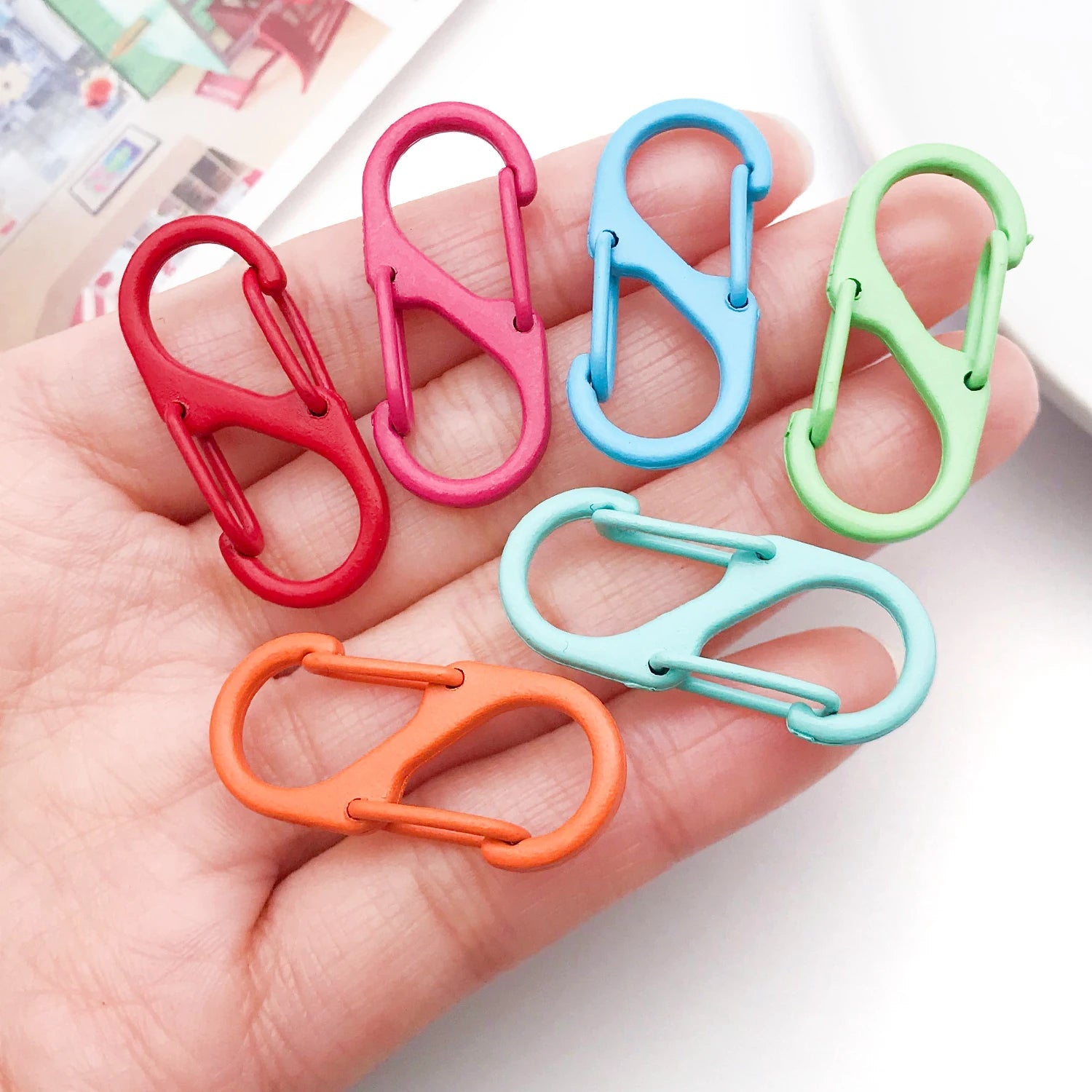 10pcs Multifunctional S Buckle Double Clasp Lobster Clasp Hook Connectors for DIY Bracelet Necklace Jewelry Making Accessories Aurexia off