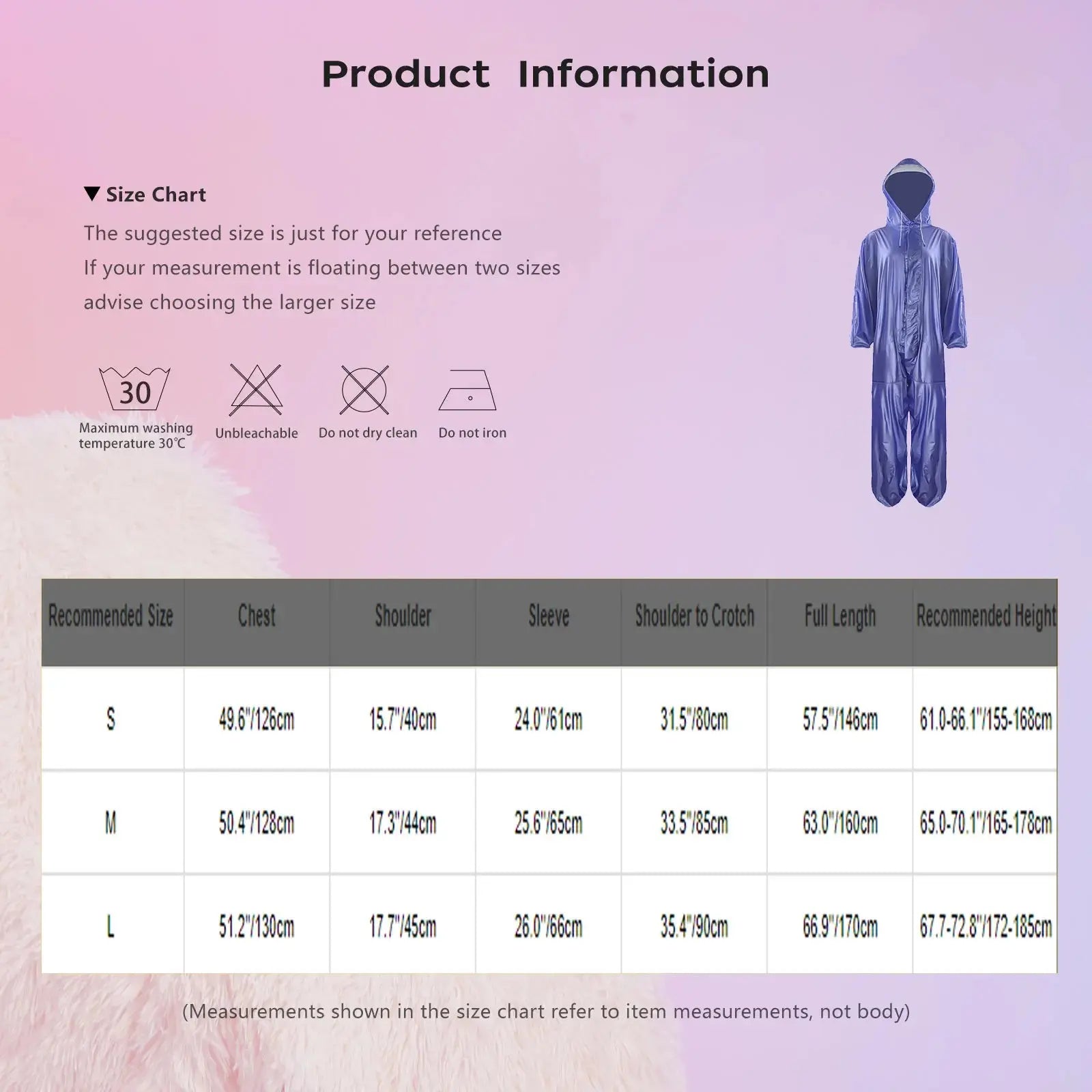 Adults Transparent Full-body Hooded Raincoat Portable Convenient One-piece Waterproof Raincoat Jumpsuit for Outdoor Workwear Aurexia off